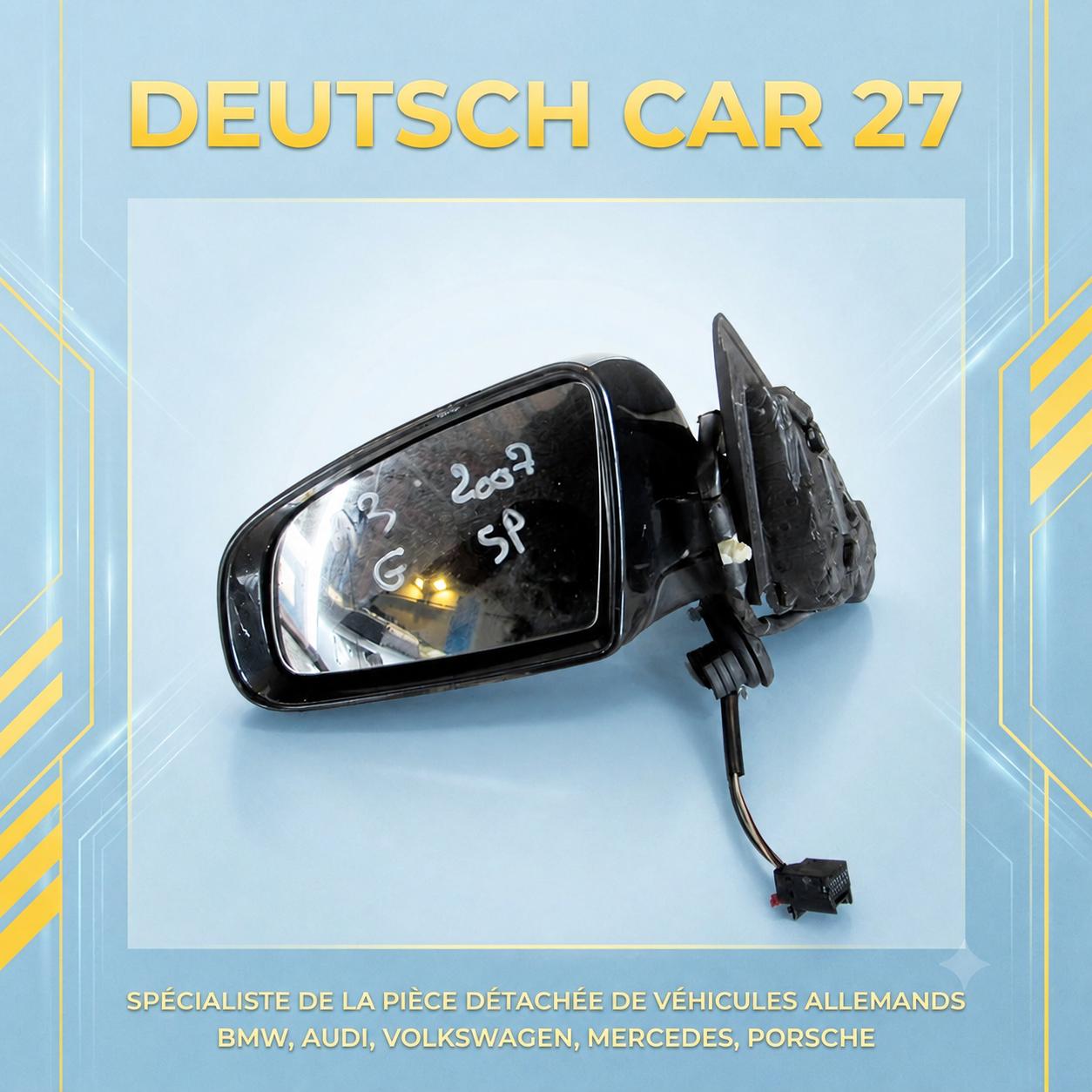 rétroviseur côté gauche de Audi A3 sportback de 2007