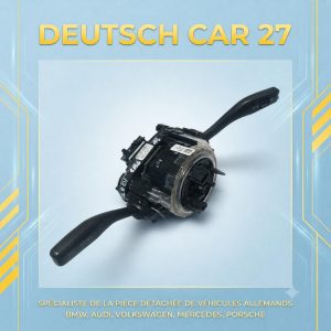 capteur d'angle de braquage avec commodo essui glace et phares de Audi A4 cabriolet de 2001 référence 8E0953549F