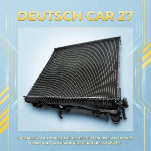 Radiateur d'eau de BMW X5 E53 Phase 2 avec vase d'expansion et refroidisseurde boîte auto