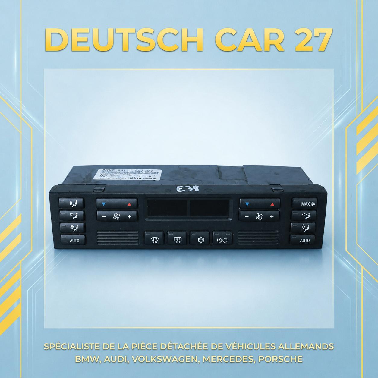 console climation/chauffage de bmw e38