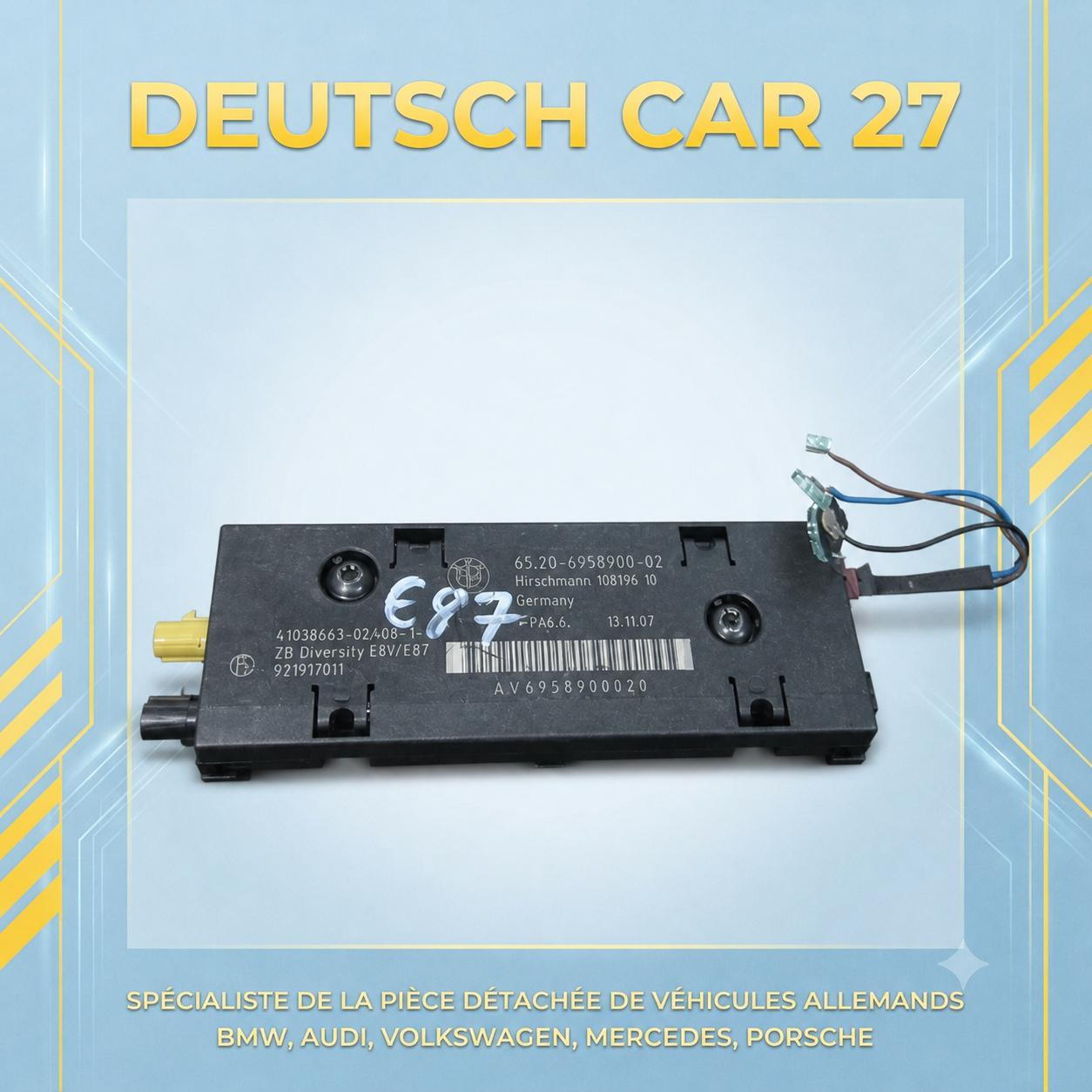 ampli antenne bmw e87 référence 6520695890002