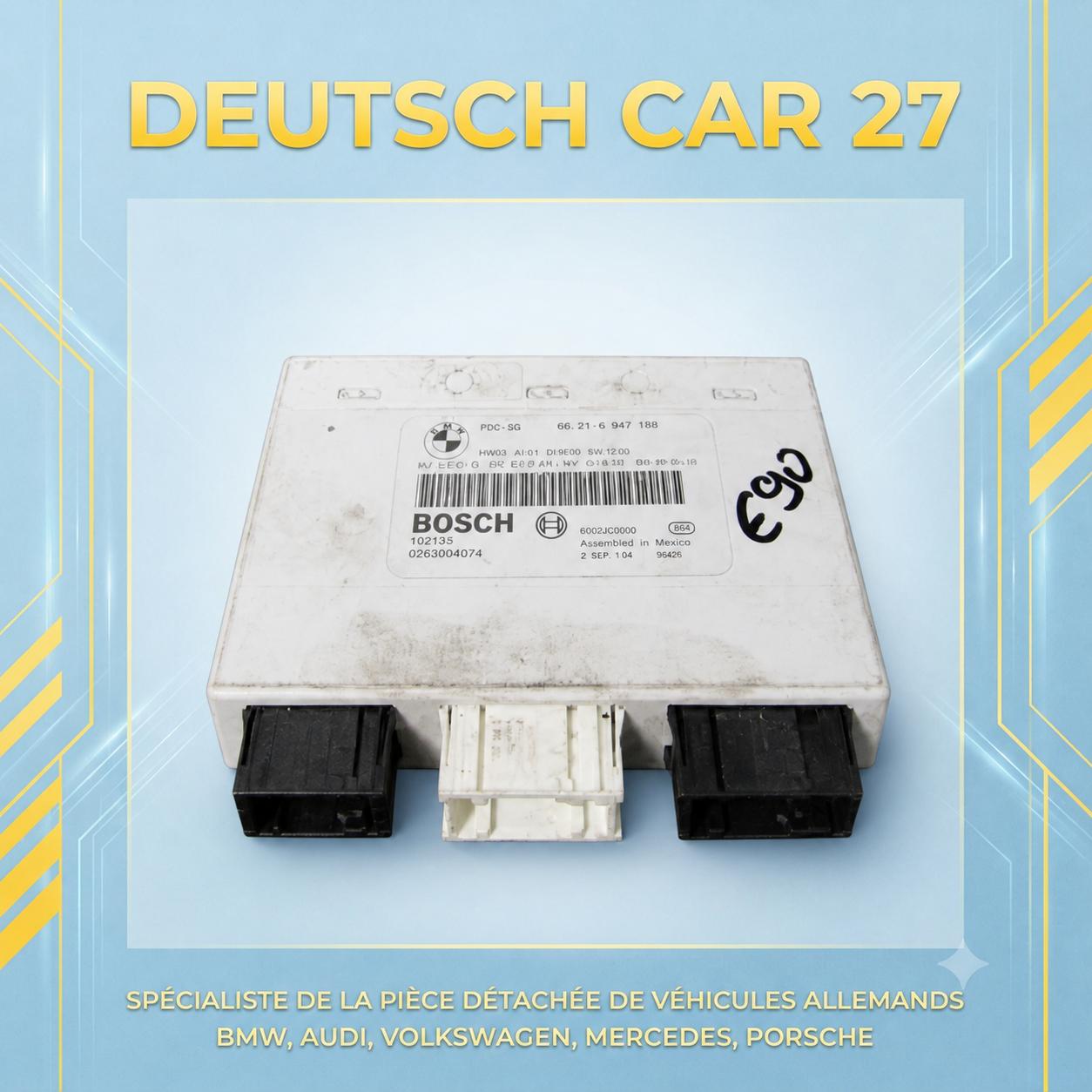Boitier PDC de BMW e90 (ref 66216947798)