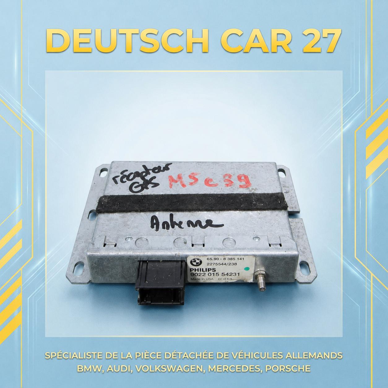 Boitier d'antenne de BMW M5 e38 e39 (ref 65908385141)