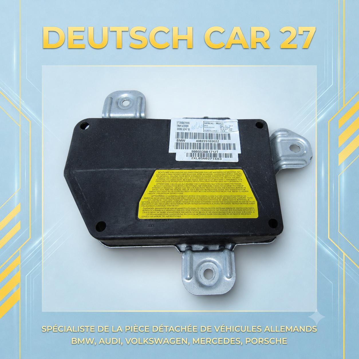 air bag de porte avant de BMW e46 référence 408229103022