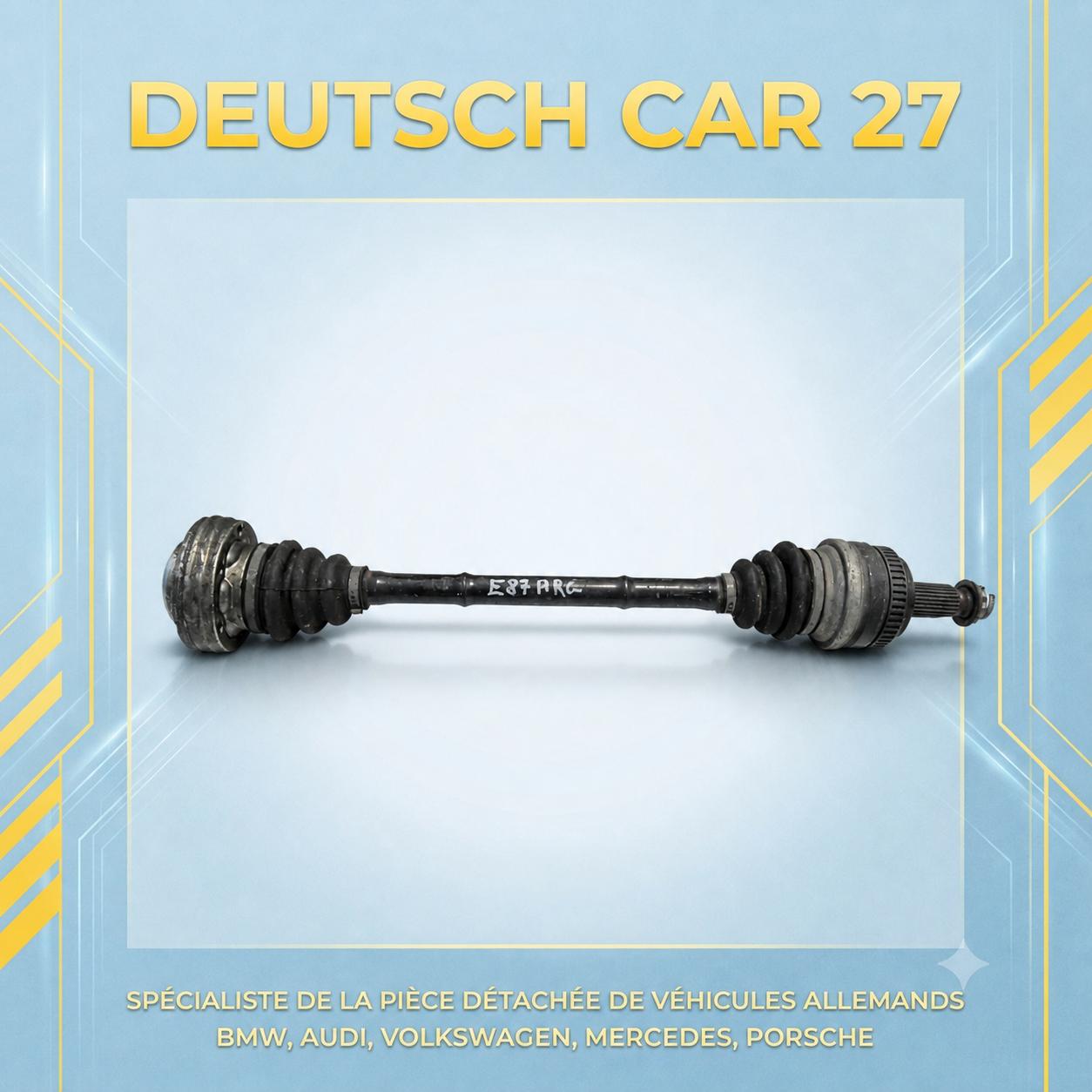 cardan arrière gauche de BMW e87 référence 7533445A103