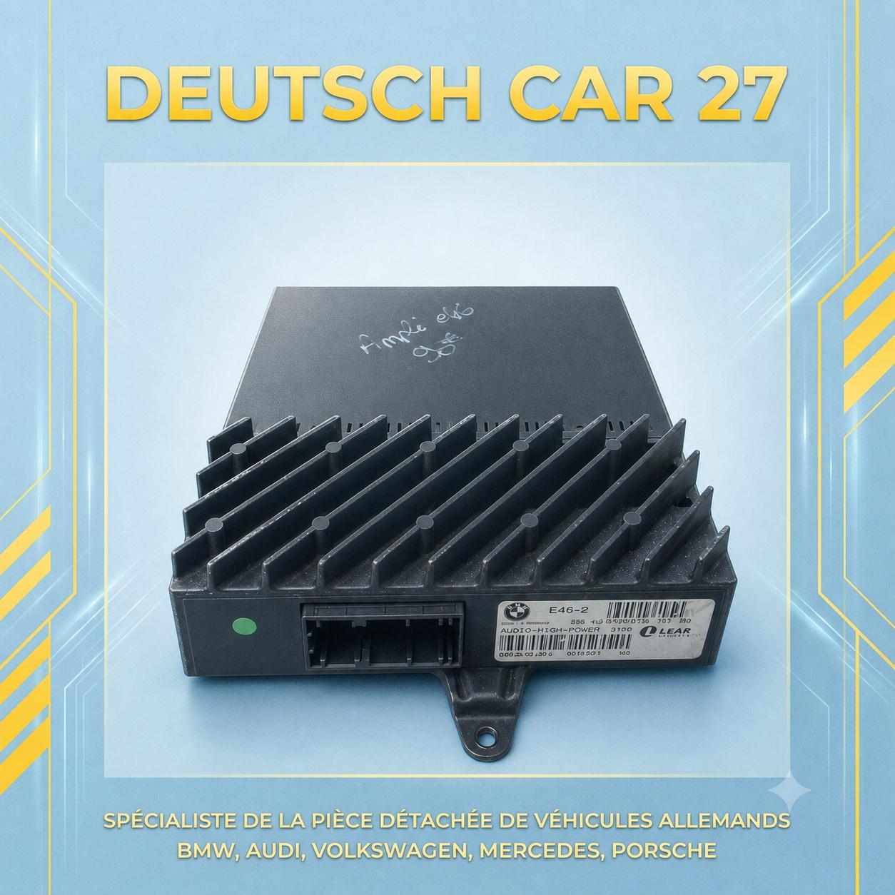 ampli audio de BMW e46 référence 65128383870