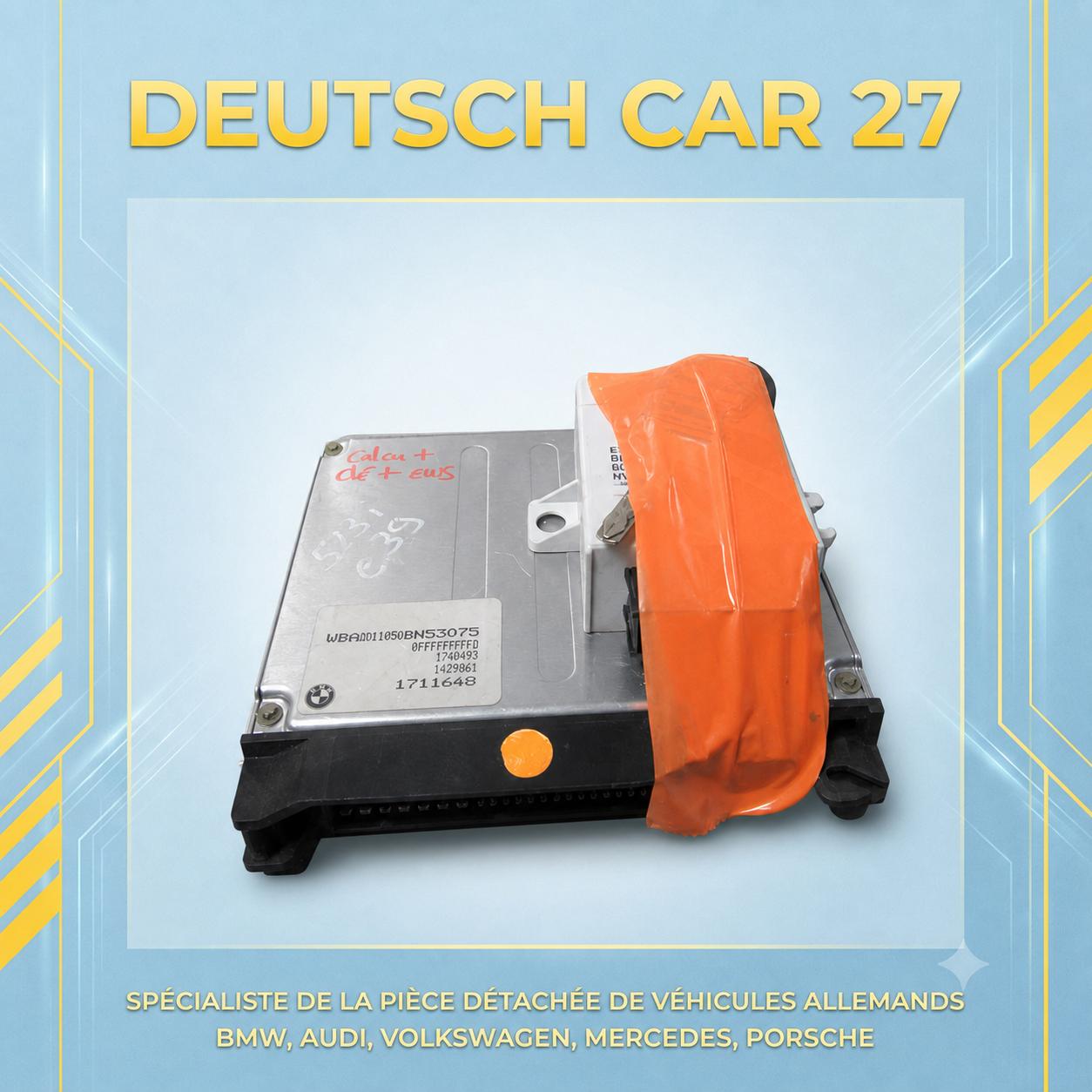 kit calculateur moteur avec clé et EWS de BMW 523i e39 référence 1429861