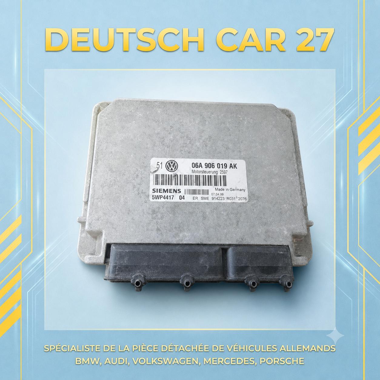 calculateur de GOLF4 MK4 référence 06A906019AK