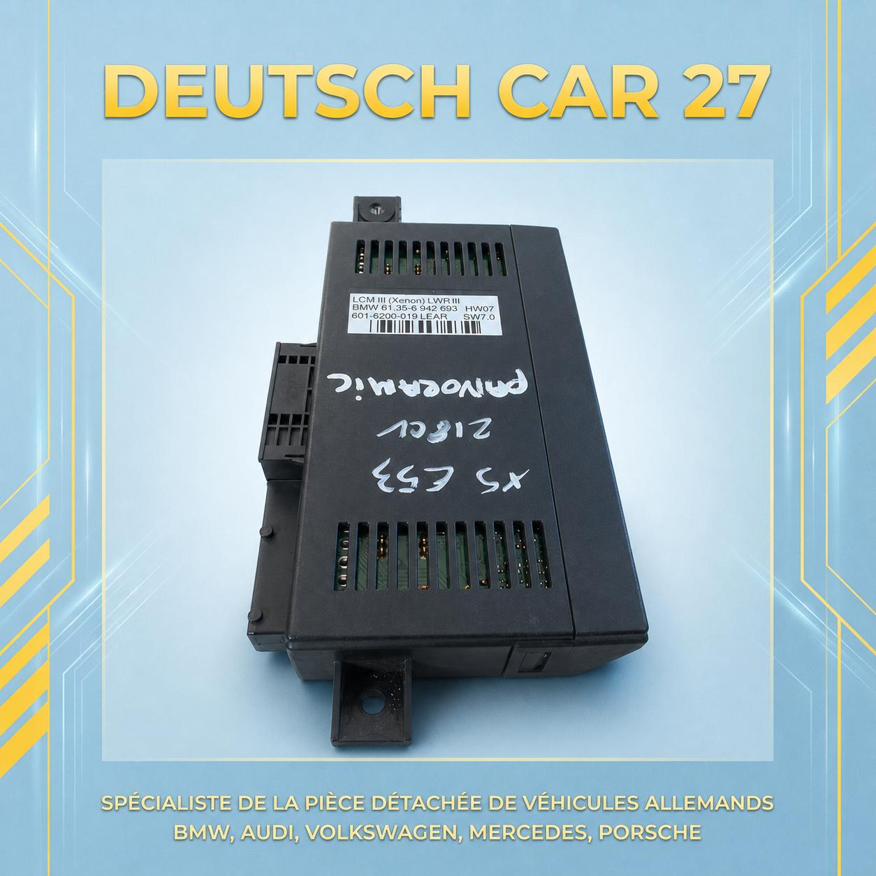 Boitier LCM 3 de BMW X5 e53 218 cv référence 61356642693