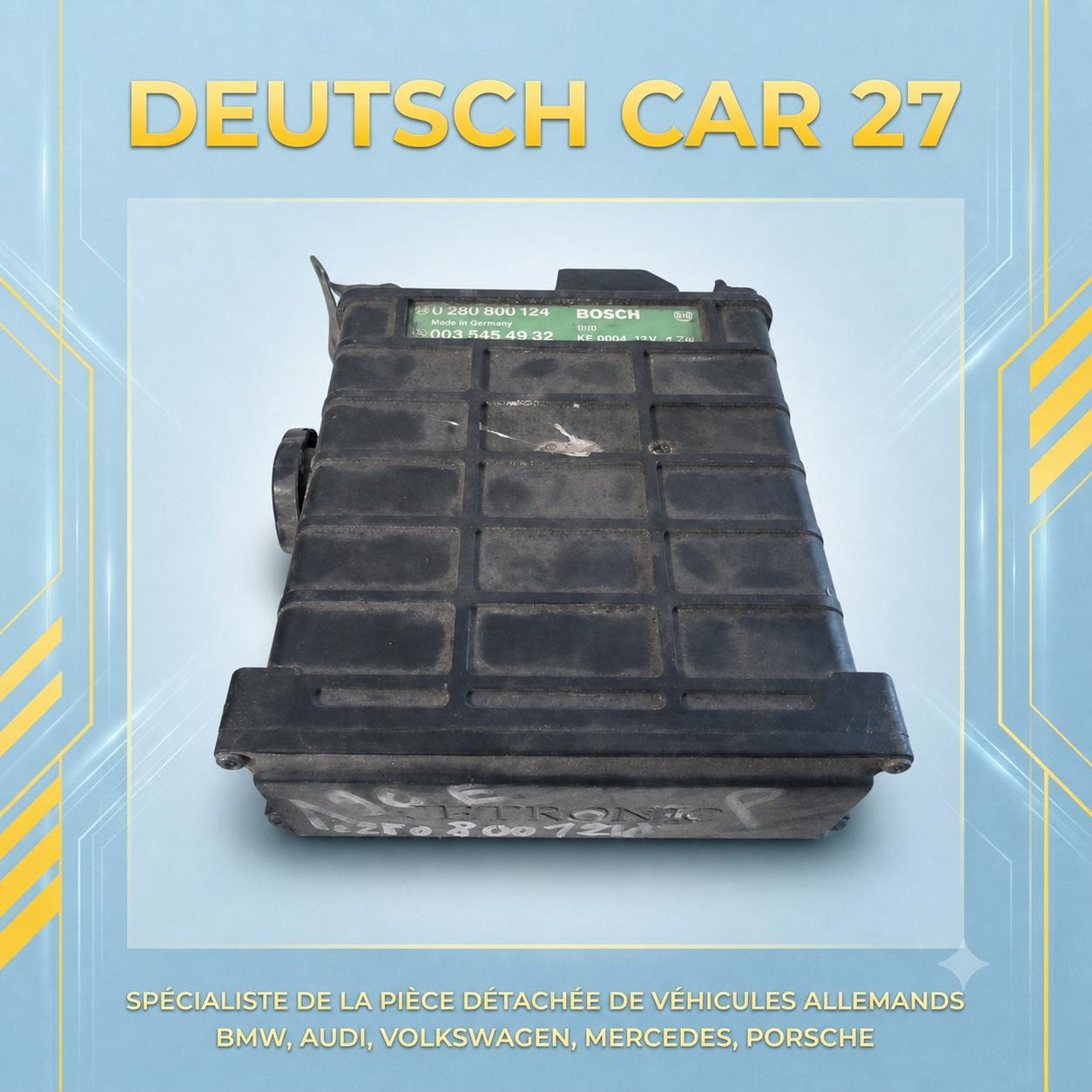 Calculateur moteur de Mercedes Classe E référence 0280800124