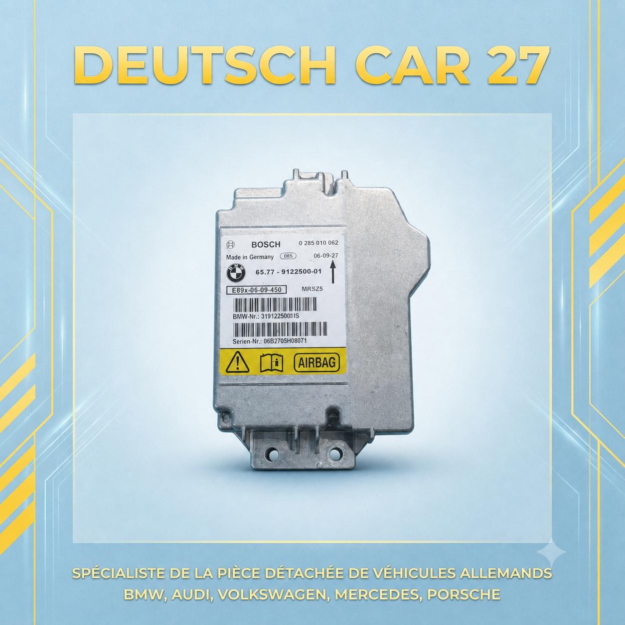calculateur d'air bag de BMW 118d e87 phase 1 référence 65779122500
