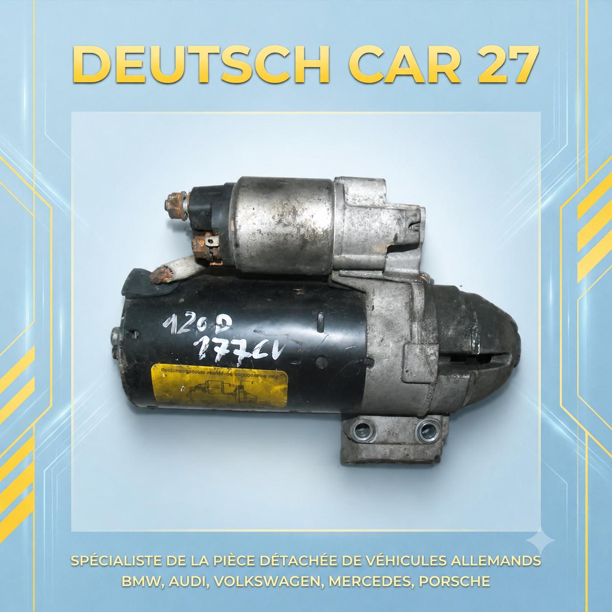 démarreur de BMW 120d 177 cv