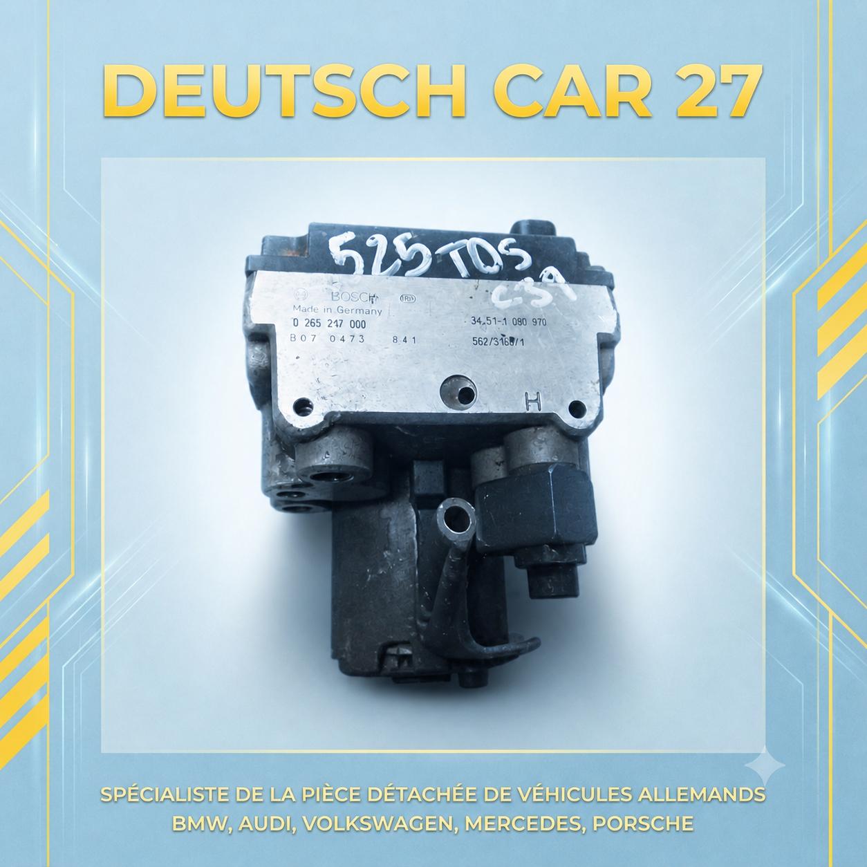 bloc abs de bmw 525 tds e39 reéference 34511090910 ou 0265217000