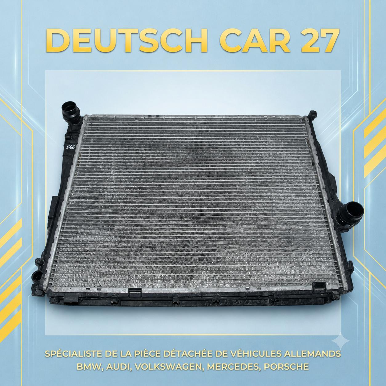 radiateur d'eau de BMW e46