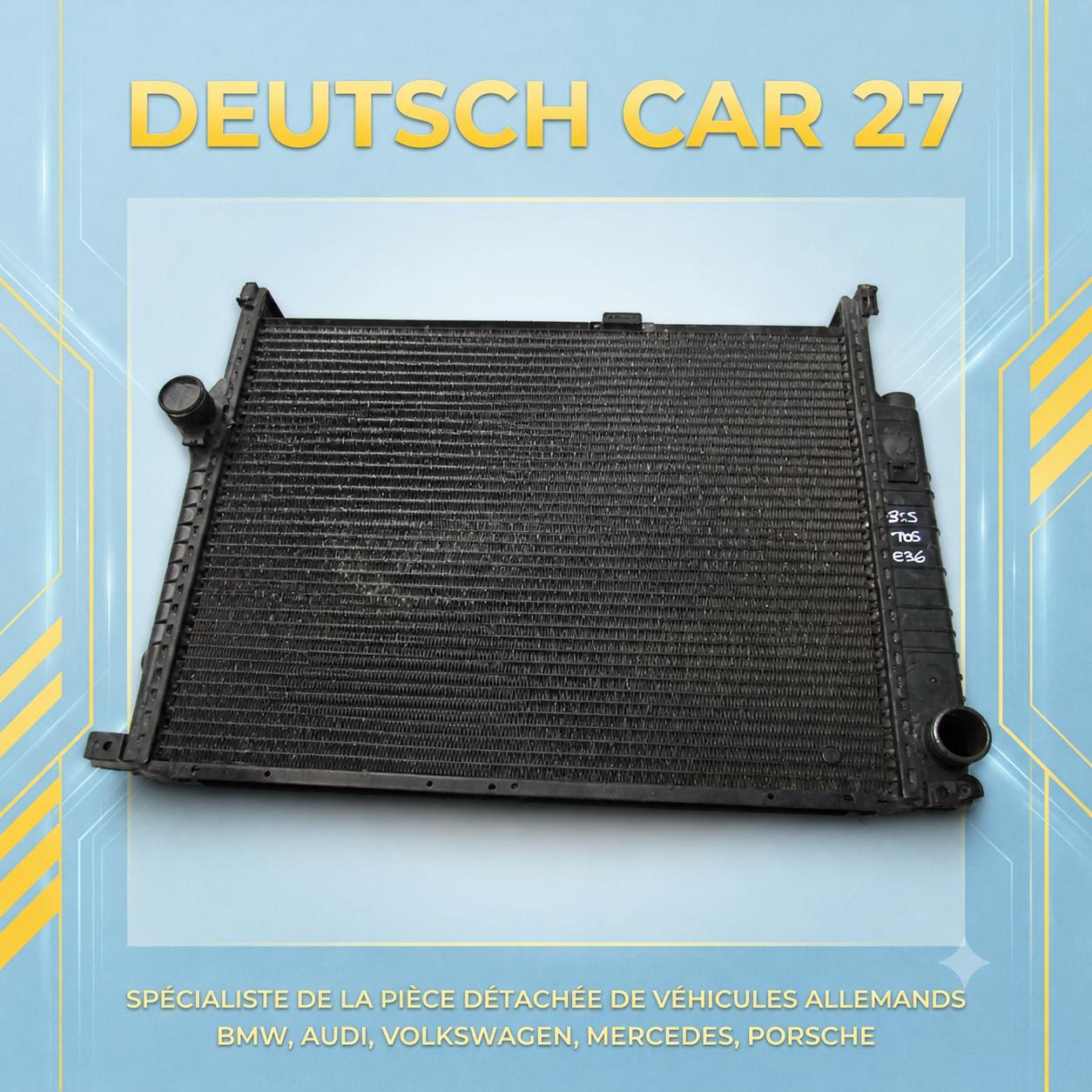 radiateur d'eau de BMW 325 tds e36 (ref 2186210003)