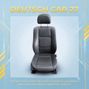 intérieur cuir noir de BMW e46 Touring ph2 manuel