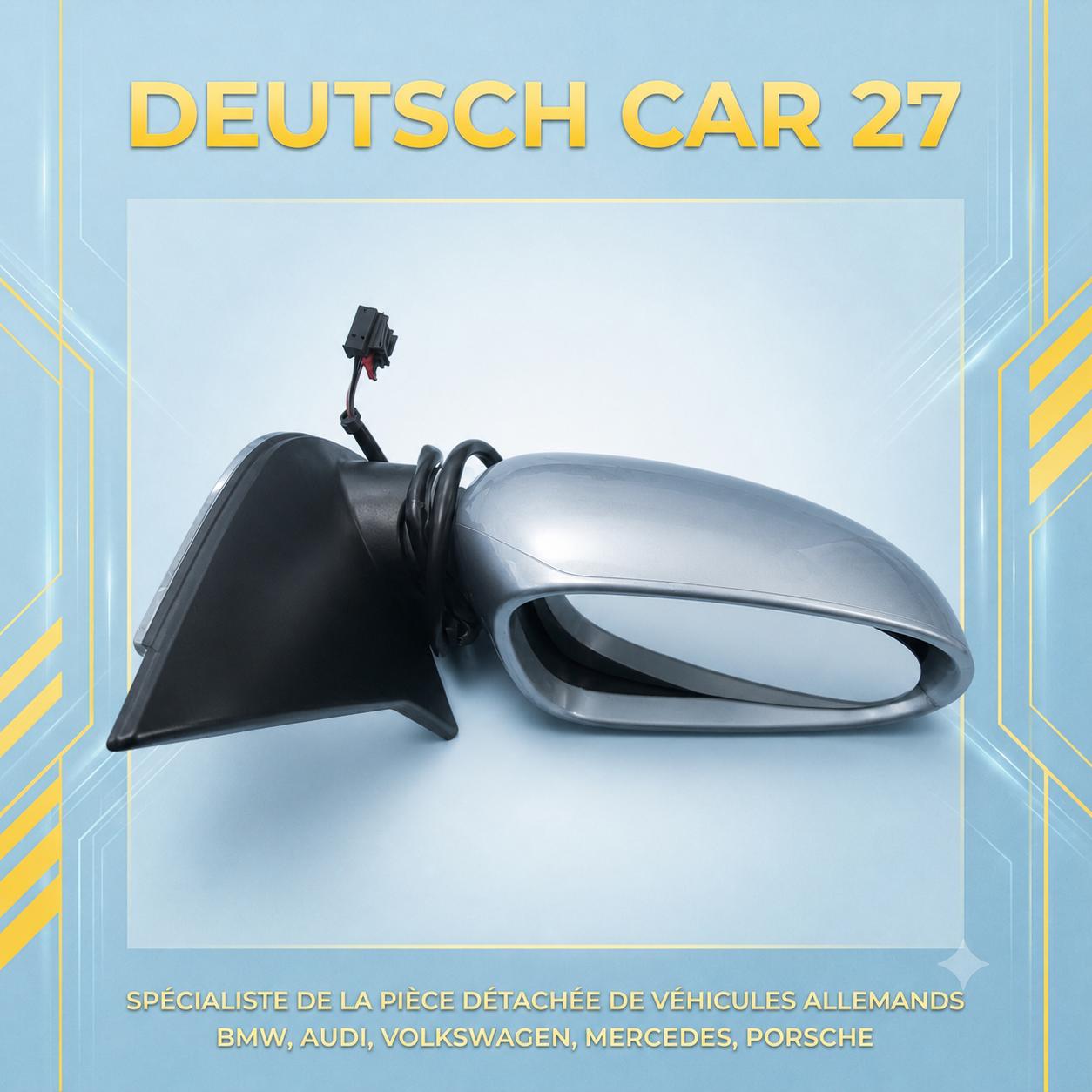 rétroviseur extérieur droit de Golf 5 avec clignotant électrique de couleur gris
