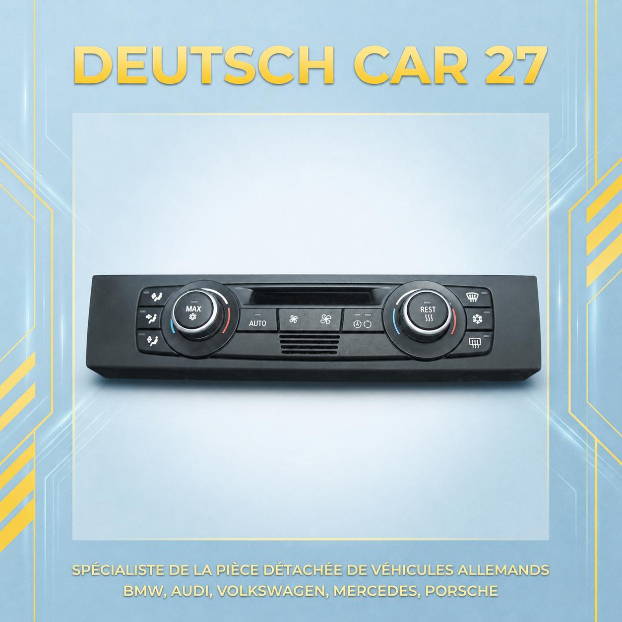 console de climatisation de BMW e90 / bmw e91 / bmw e92 référence 64119162983