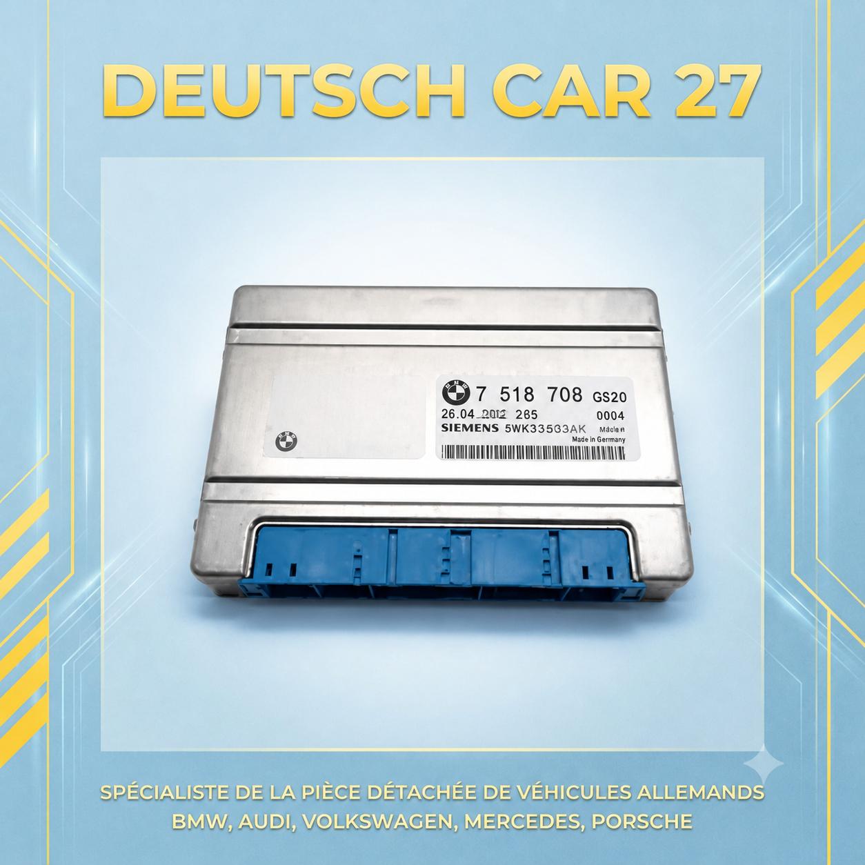 calculateur de boite automatique de bmw X5 5e3 3LD ref 7518709 ( siemens 5WK33503AK)