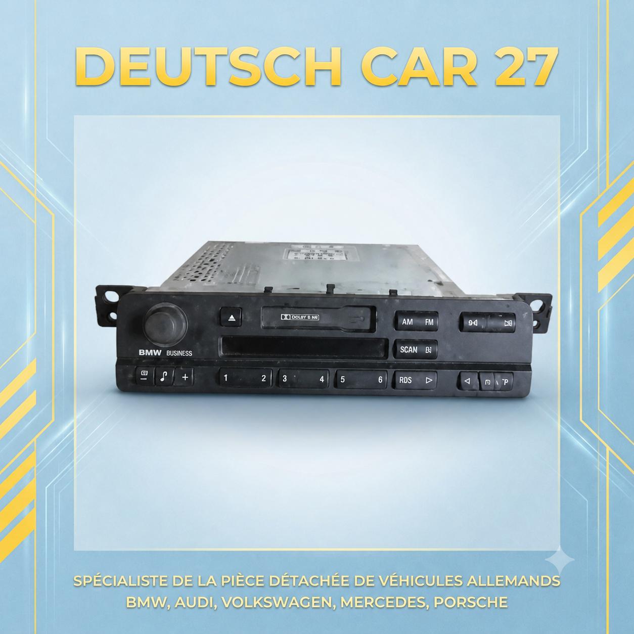 poste cassette d'origine pour BMW e46 phase 1 référence 65128383149