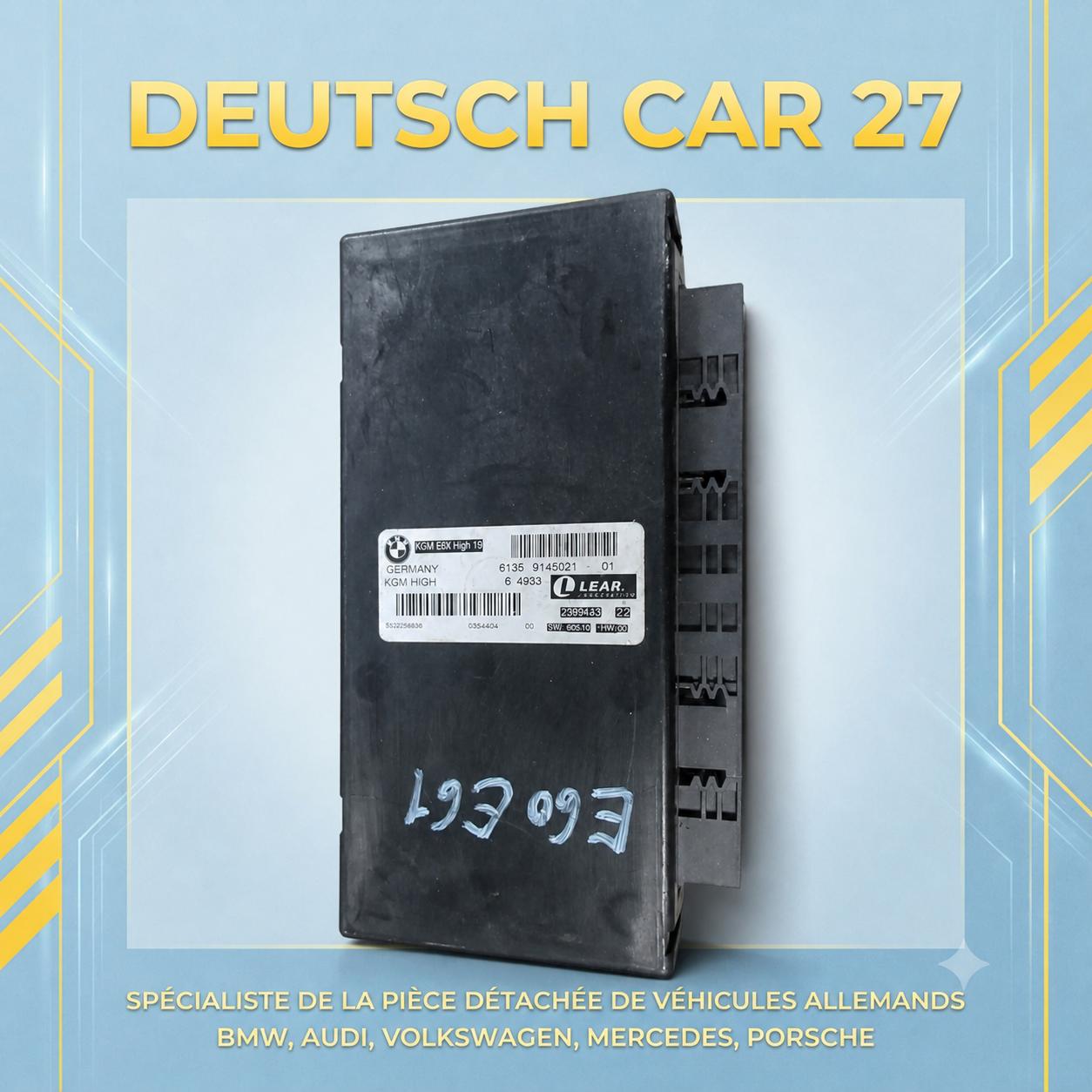 boitier électrique de BMW 525d e61 ou BMW e60 référence 61356957529