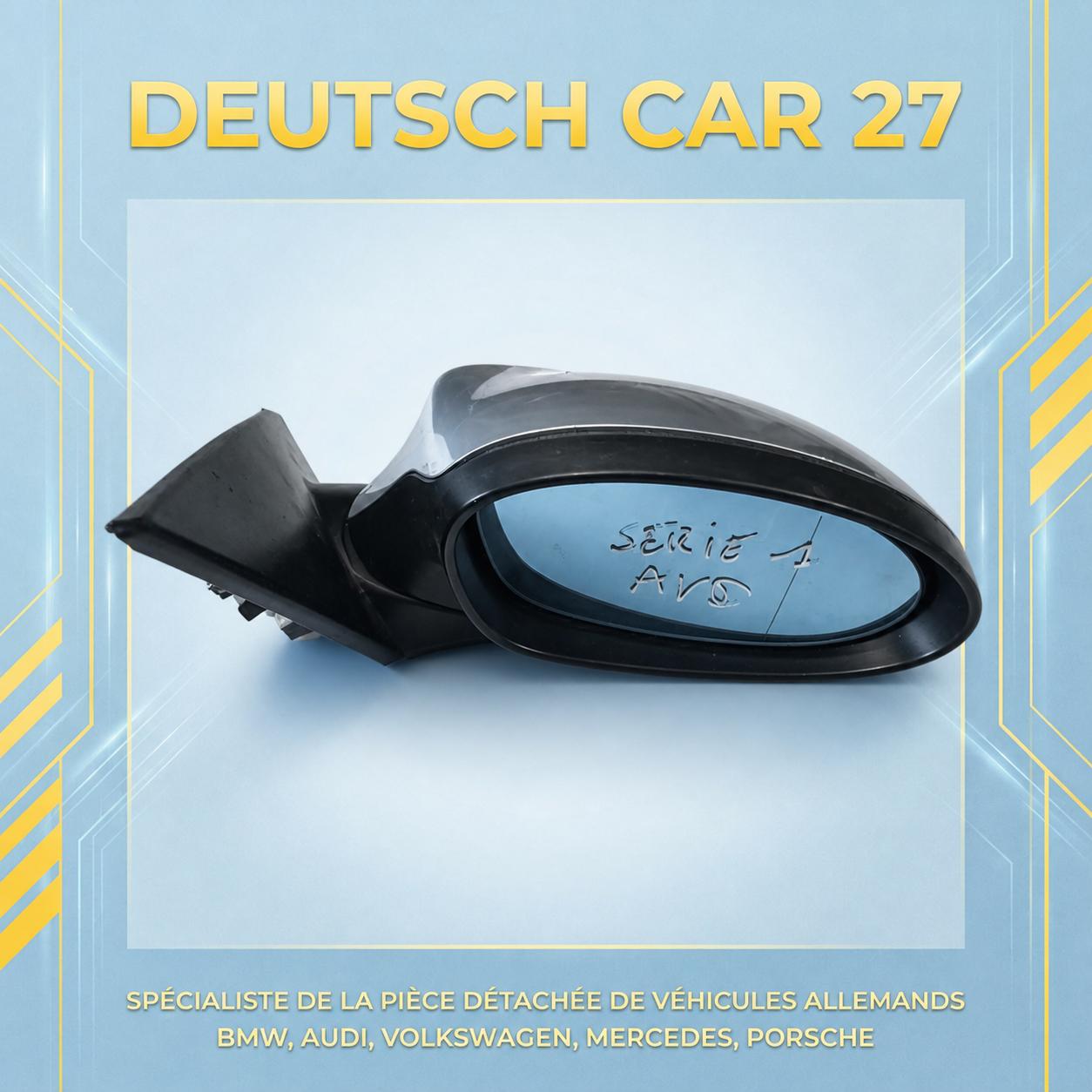 rétroviseur extérieur de BMW e87 avant droit électrique de couleur gris