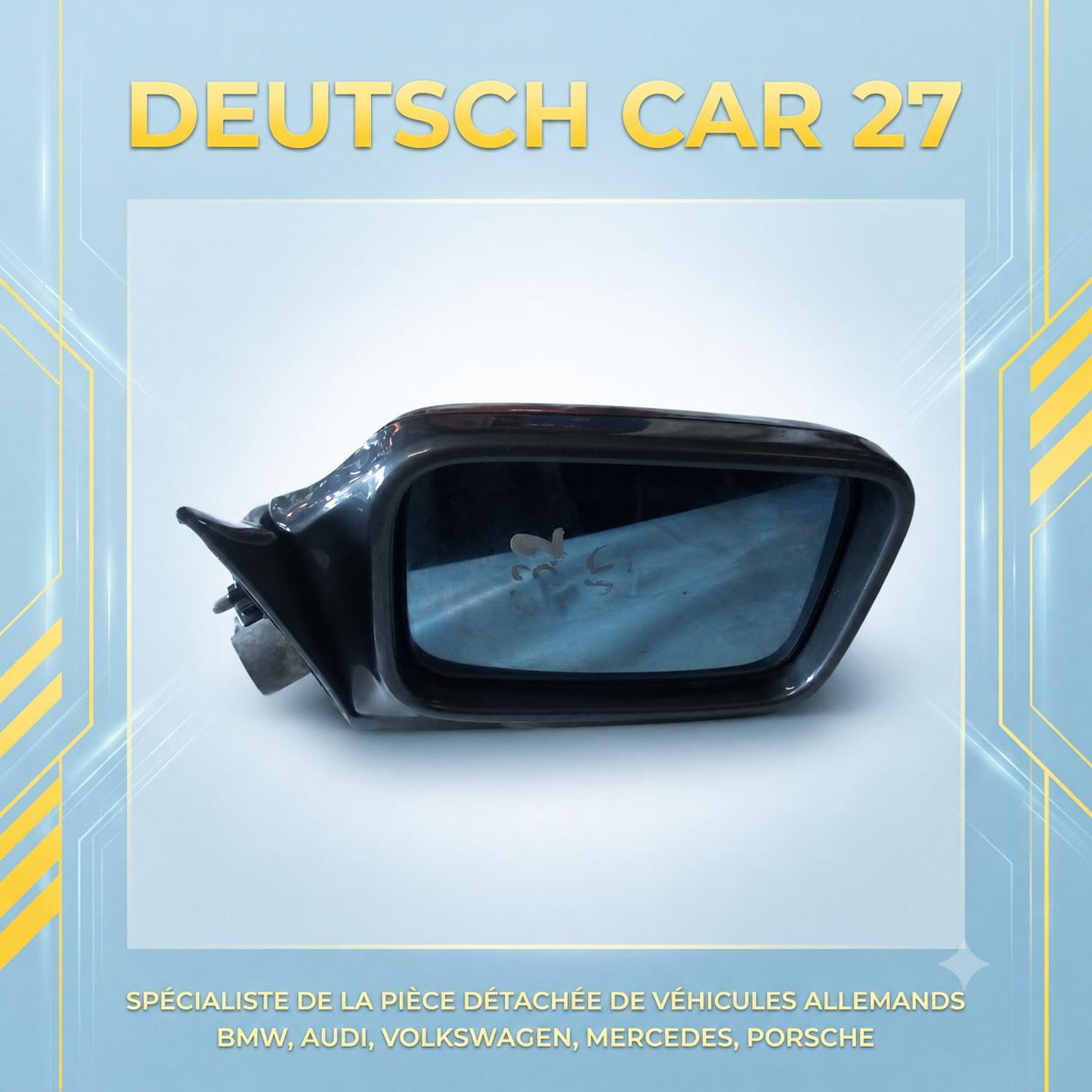 rétroviseur extérieur droit de BMW e32 électrique de couleur gris foncé