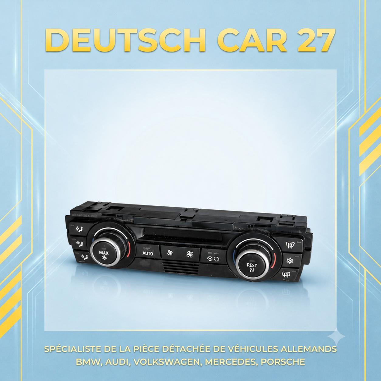 console de climatisation de BMW e87 phase 2