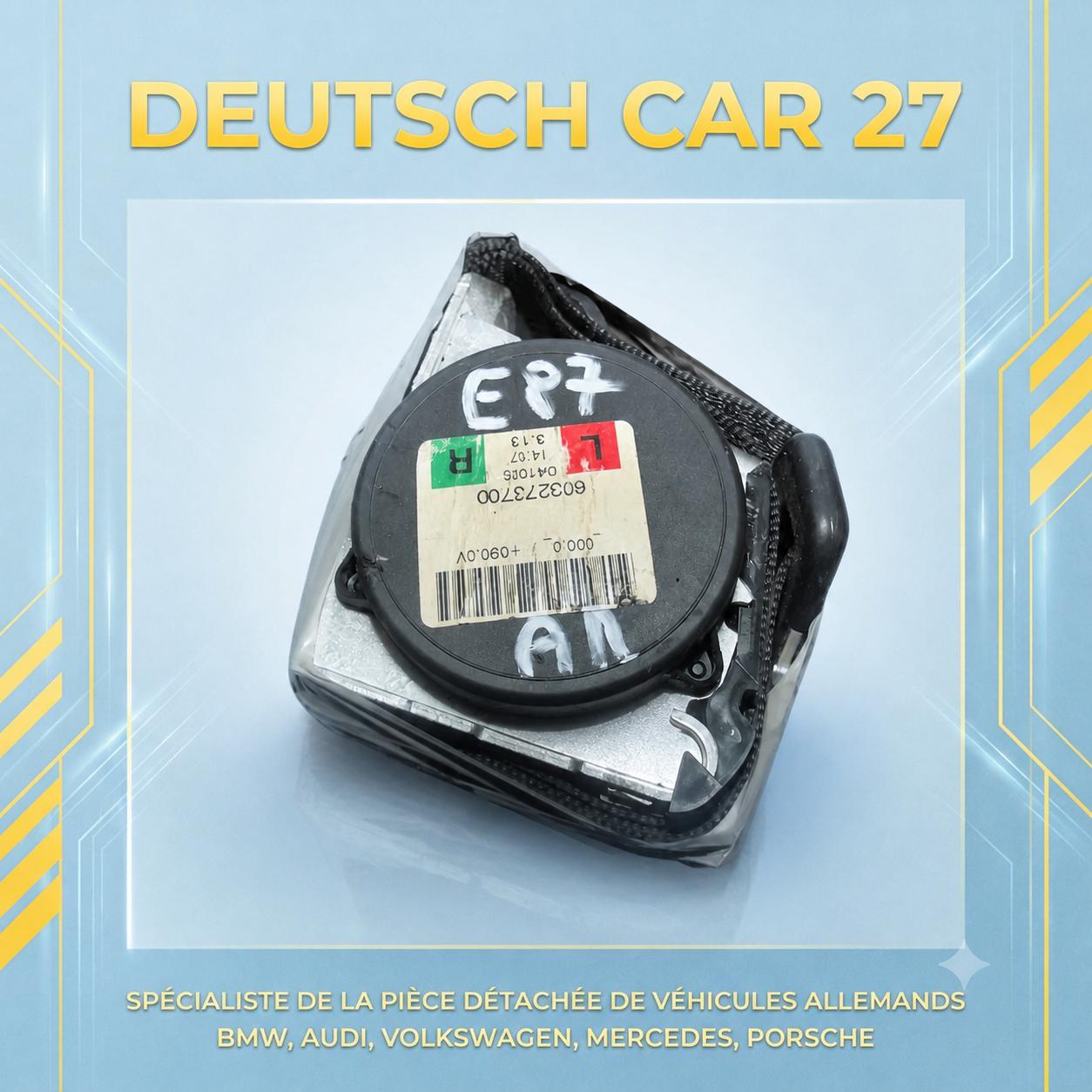 ceinture arrière droite ou arrière gauche de BMW série 1 e87 ou e88 ( ref 603273700)