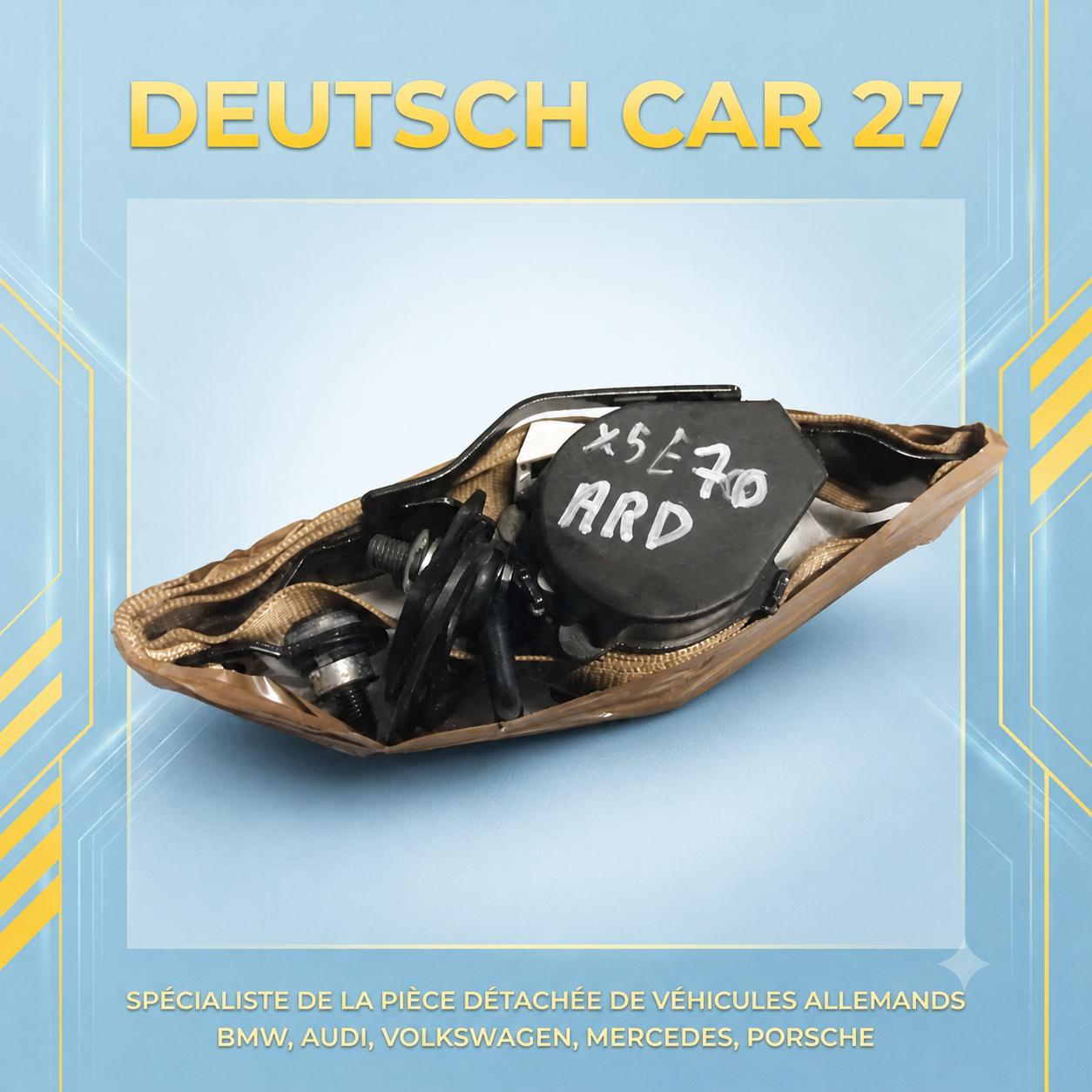 ceinture arrière droite pour BMW X5 e70