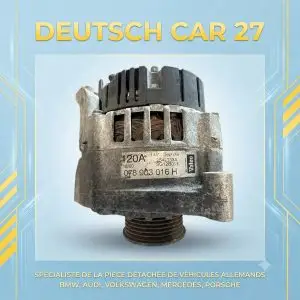 alternateur audi a4 v6 2.8l ref 076 903 016 h