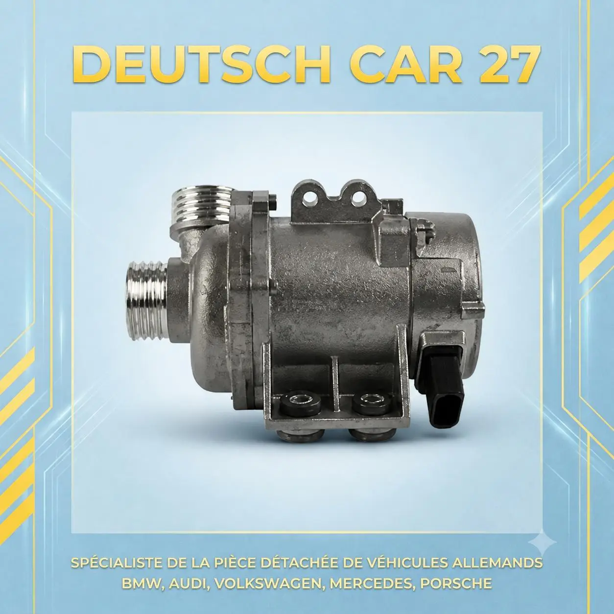 pompe a eau electrique de bmw e60 phase 2 ref 7586925