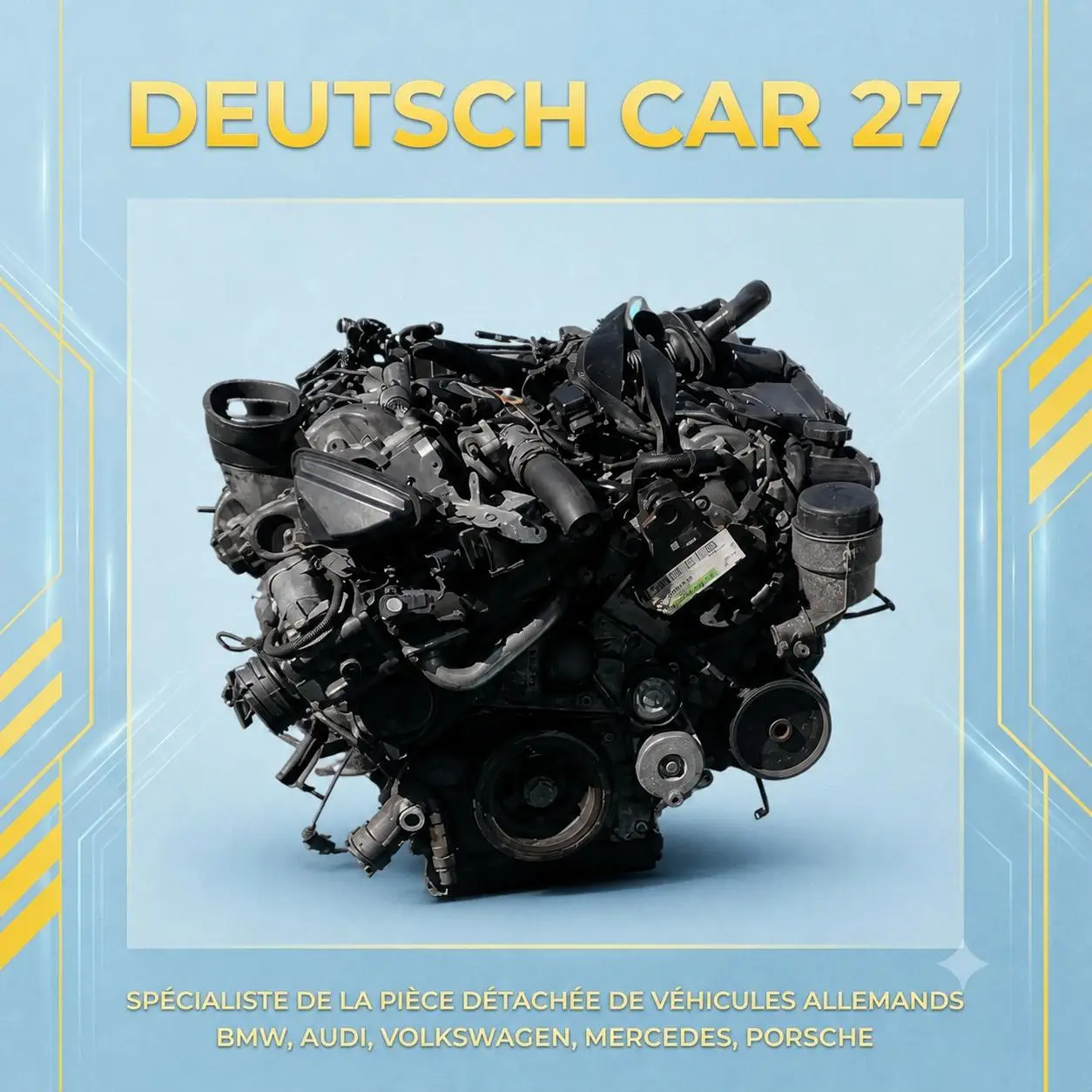 Moteur Mercedes E320 CDI W211 V6 3.0 OM642.920 224CV – Garantie 3 mois