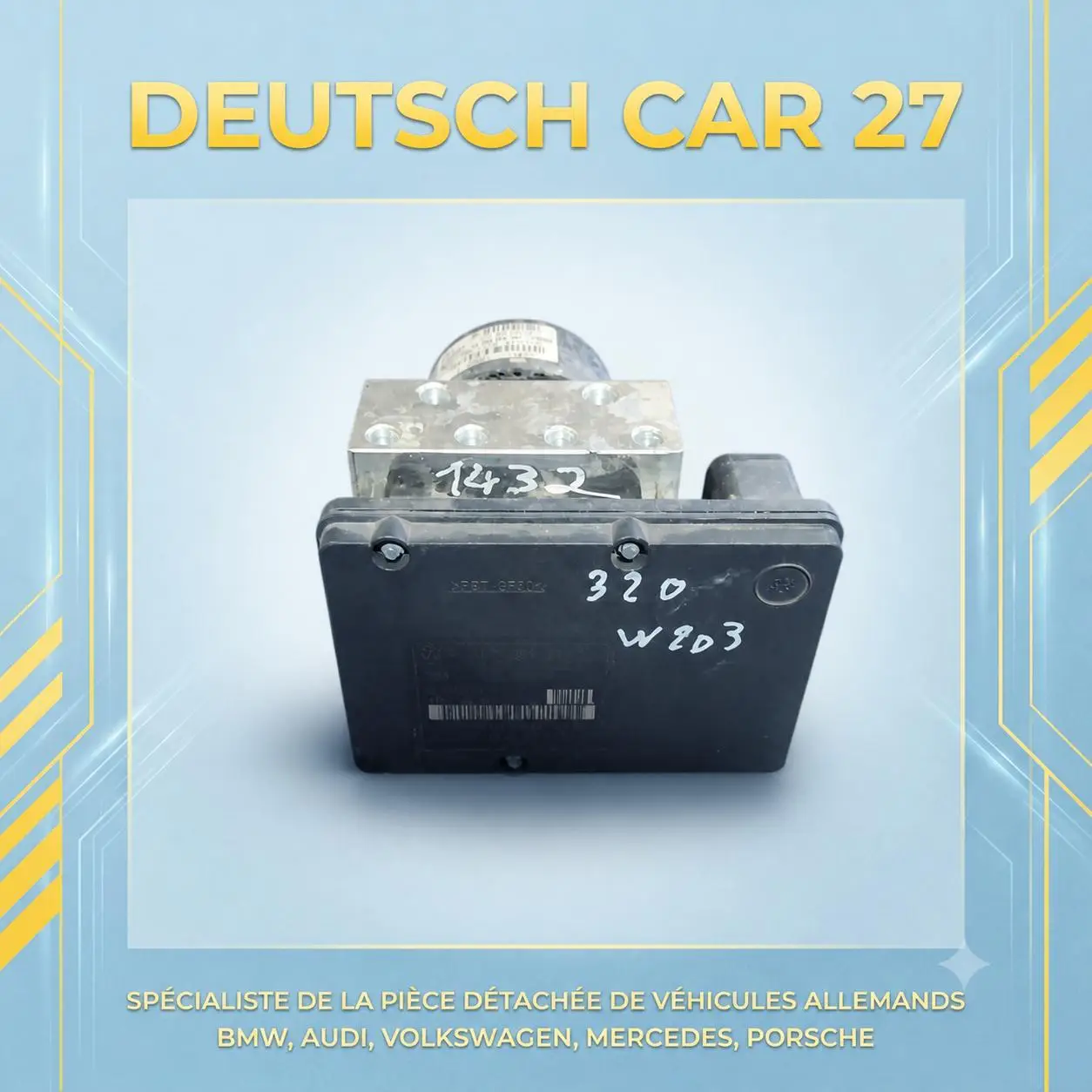 block ABS mercedes w203 0044315412
