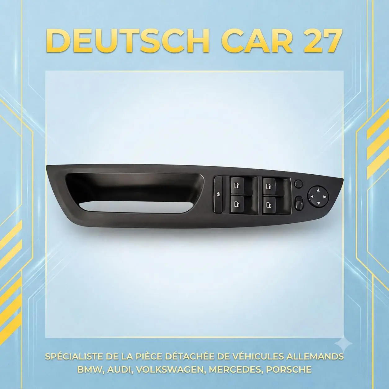 COMMANDE LÈVE-VITRES + RÉTROVISEURS BMW 9218004-04