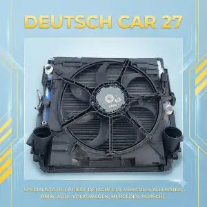 BLOC RADIATEURS COMPLET BMW X6 E71 – VENTILATEUR + CONDENSEUR + RADIATEUR