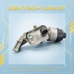 🔧 BOÎTIER FILTRE À HUILE + ÉCHANGEUR MERCEDES CLASSE A W168 – RÉF. A6681800065