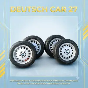 Pack 4 Jantes Alu BMW 15 Style 13 + Pneus Hiver 20560 R15 – Série 3 E36  E46  Z3 –