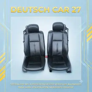 interieur cuir noir de bmw serie 6 e64