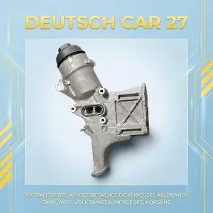 BOÎTIER SUPPORT FILTRE À HUILE BMW E46 320D M47 – RÉF 2246981 / 11422246992