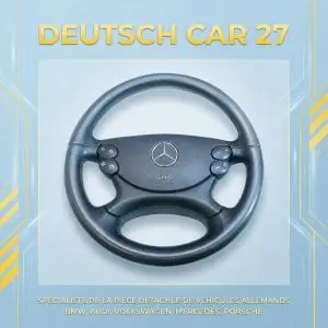 Volant en Cuir Multifonctions d'Origine Mercedes-Benz – R230 / W209 / W211 / W219 – Réf: A2304600503