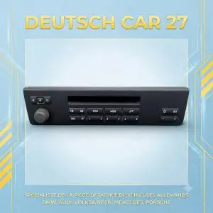 AUTORADIO AFFICHEUR MULTIFONCTION BMW E39 E38 – RÉF 65828361087 – PHILIPS 902201686239