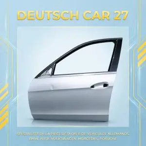 Porte avant gauche Mercedes Classe E W212 berline gris argent