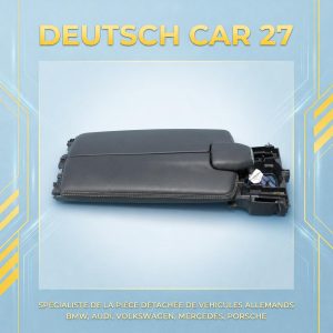 Accoudoir central cuir noir Mercedes Classe E W212 S212 complet