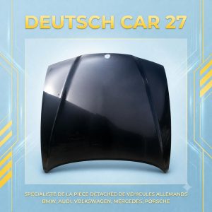 CAPOT AVANT BMW SÉRIE 5 E39 – NOIR + CALANDRES