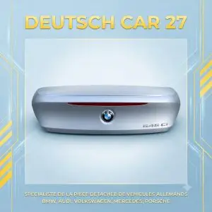 MALLE ARRIÈRE / COUVERCLE DE COFFRE BMW SÉRIE 6 E64 645Ci CABRIOLET