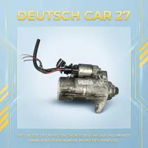Démarreur Volkswagen Golf 6 / Polo / Touran – Audi Seat Skoda – Réf. 02Z911024K