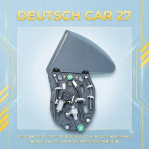 LÈVE-VITRE ARRIÈRE DROITE COMPLET BMW SÉRIE 6 E64 CABRIOLET – AVEC VITRE + MOTEUR