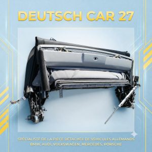 CAPOTE COMPLÈTE BMW SÉRIE 6 E64 645Ci CABRIOLET – MÉCANISME + VÉRINS