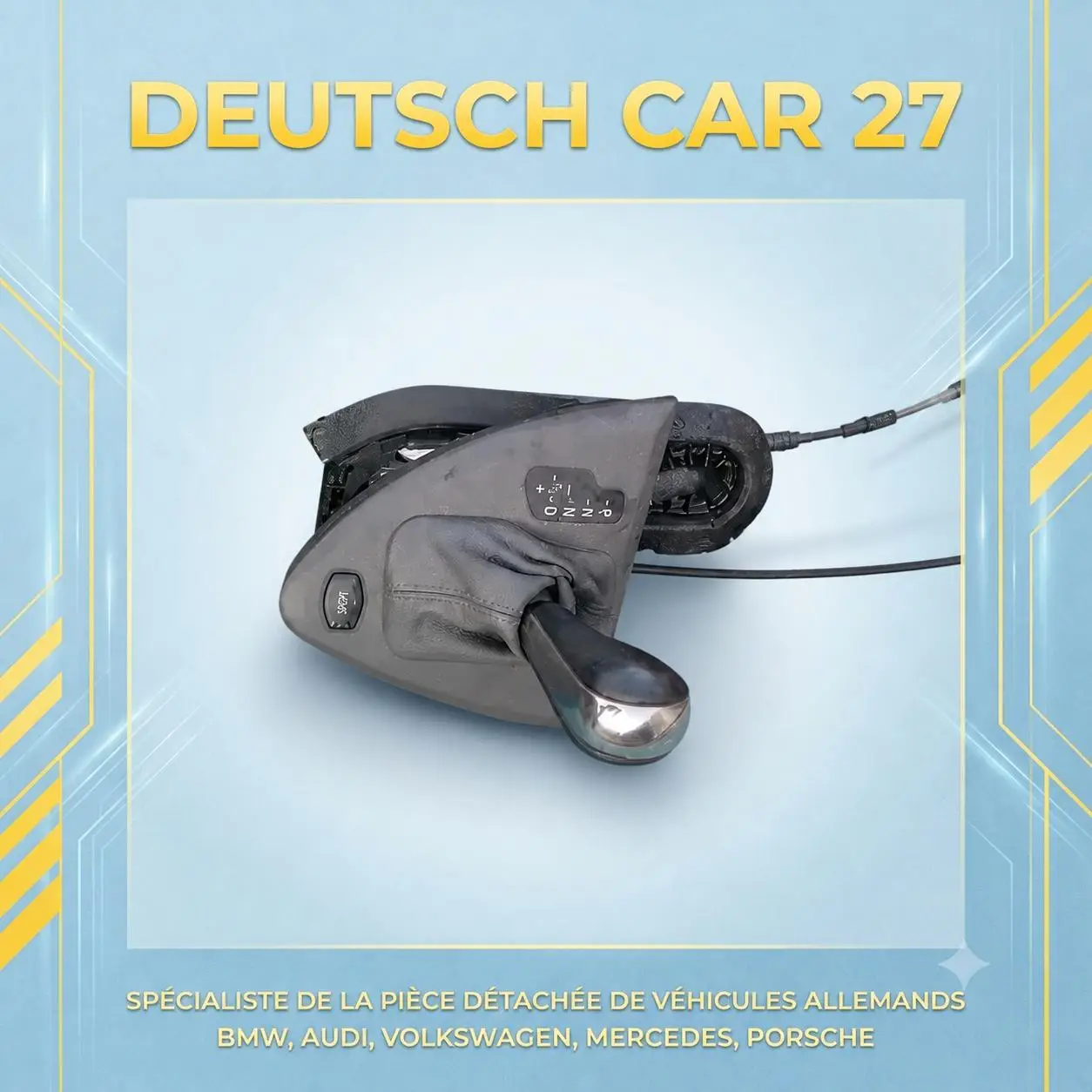 LEVIER DE VITESSES AUTOMATIQUE BMW SÉRIE 6 E63/E64 645Ci – MODE SPORT